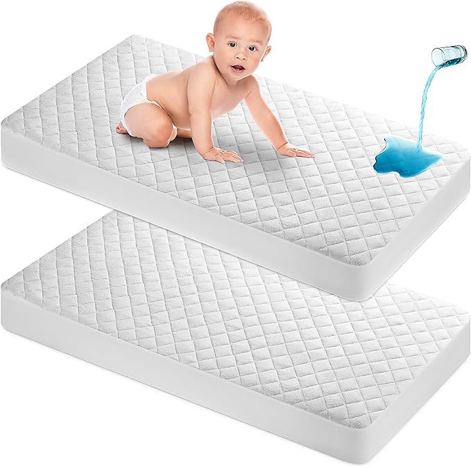 Baby Mattress Waterproof - Baby Bedding fitted Sheet Waterproof Mattress