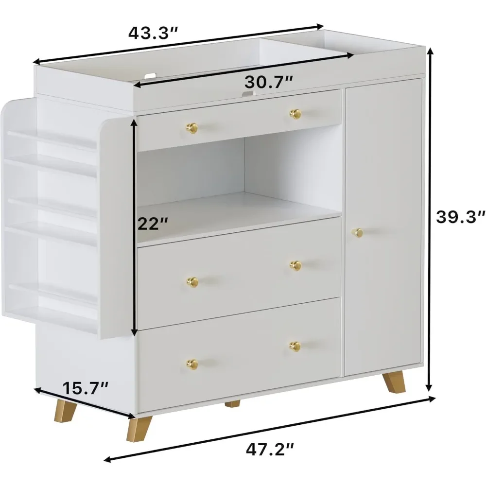 Nursery Dresser, Baby Changing - Baby Nursery Dresser Changing Table review and price
