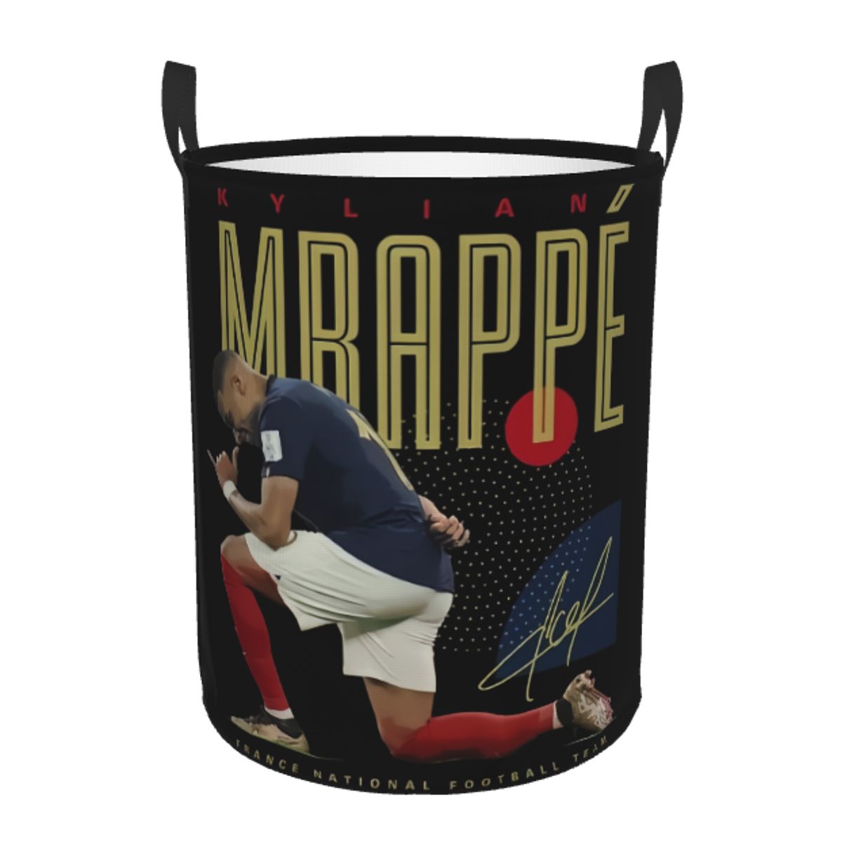 Custom Mbappes KM Football Soc - Laundry Hamper Nursery review and price