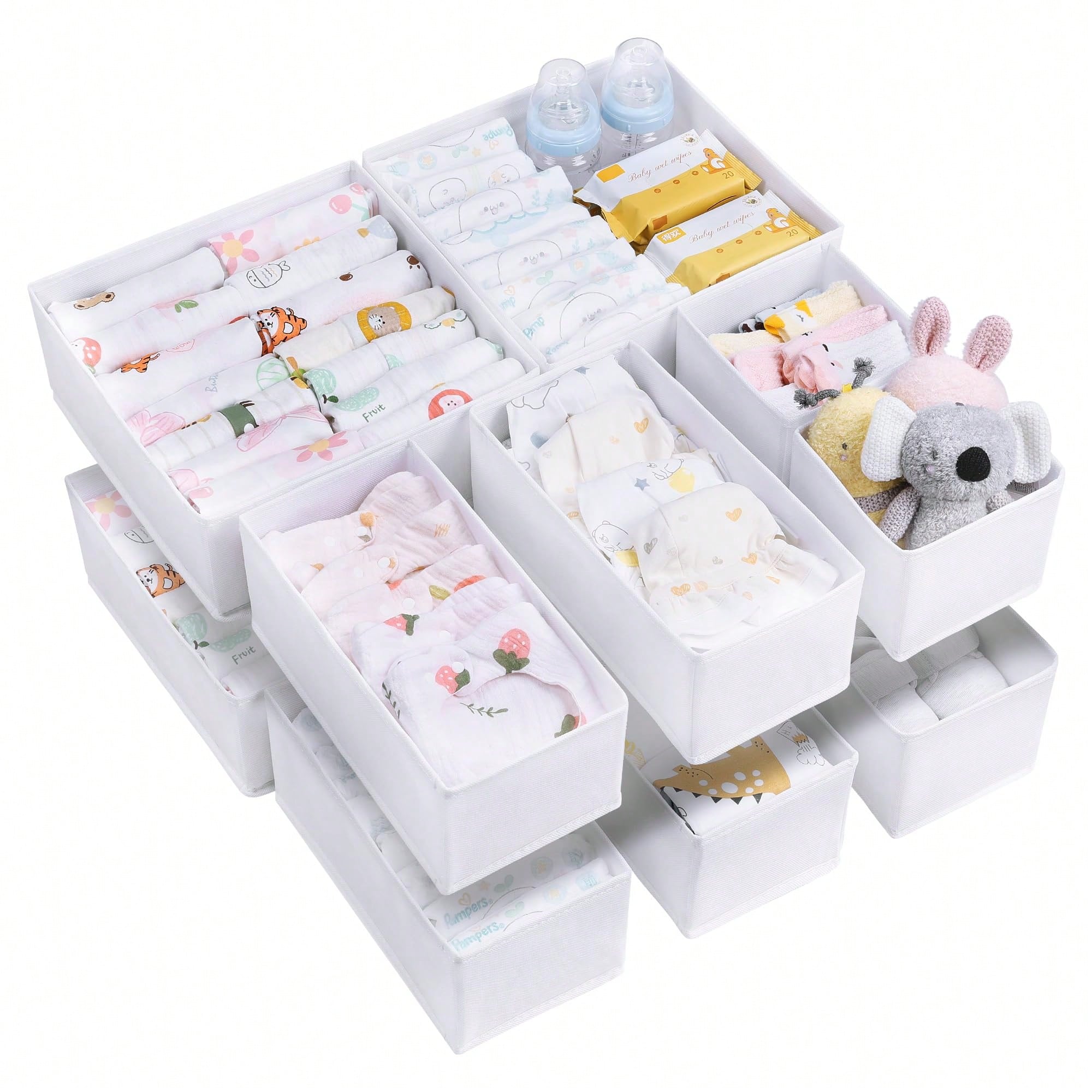 12 Pack Baby Clothes Dresser D - Baby Nursery Dresser Changing Table review and price