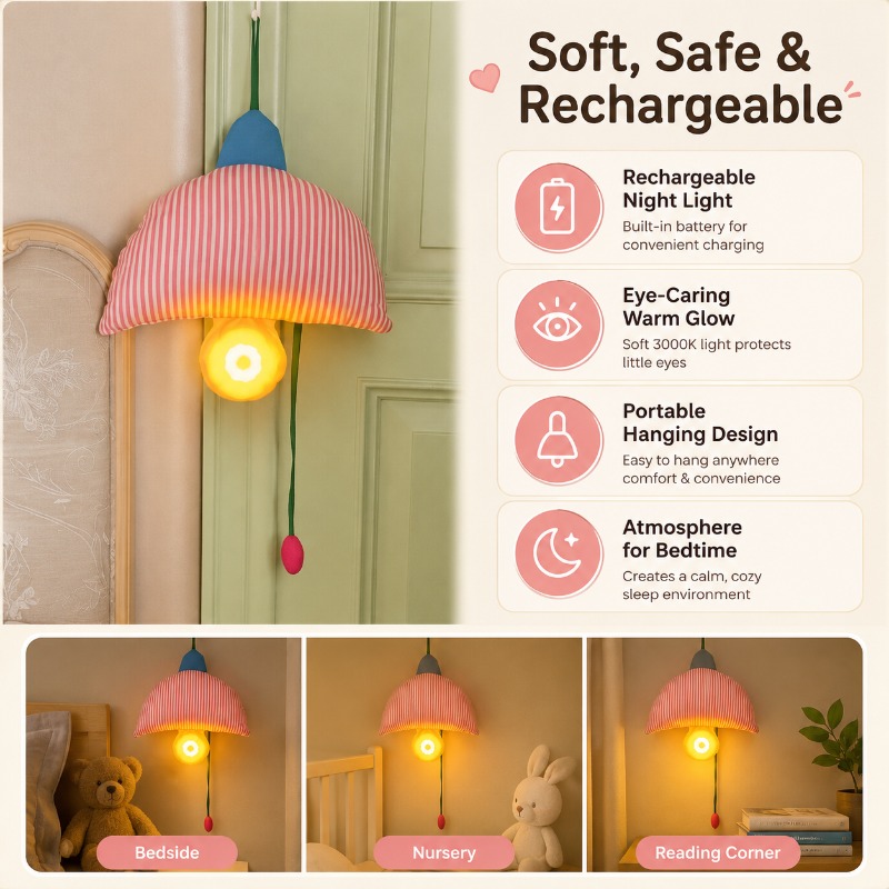 Rechargeable Hanging Night Lig - Baby Nursery Lampshade review and price