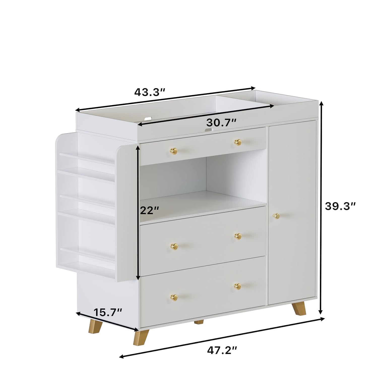 Nursery Dresser with Changing  - Baby Nursery Dresser Changing Table review and price