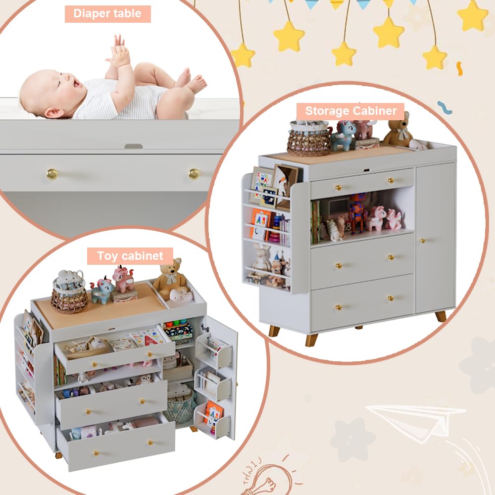 Nursery Dresser with Changing  - Baby Nursery Dresser Changing Table review and price