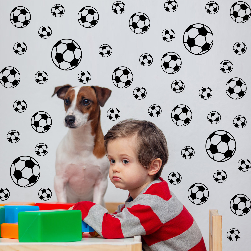 43Pcs Football Wall Stickers F - Baby Nursery Wall Stickers review and price