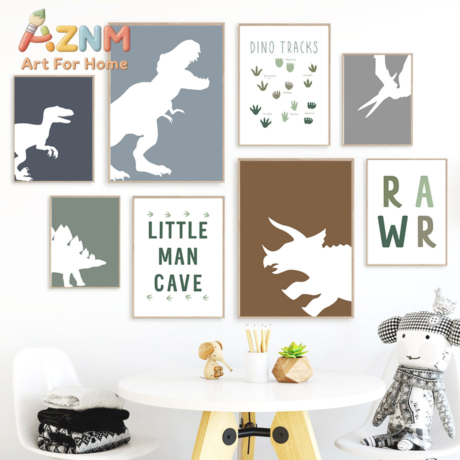 Jurassic Dinosaur Tyrannosauru - Baby Boy Nursery Quotes review and price