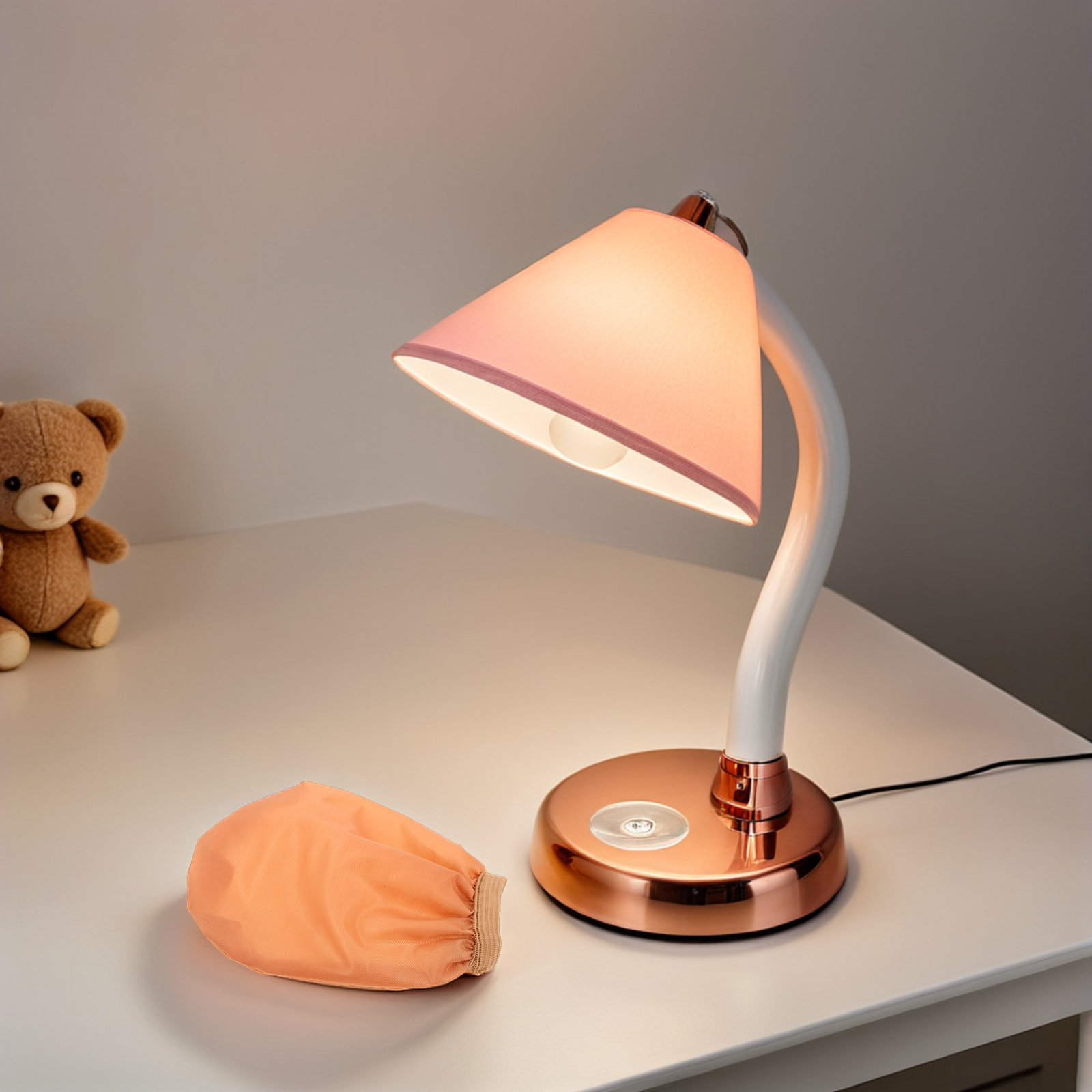 Baby Lamp Shades 2 Pack Soft L - Baby Nursery Lampshade review and price
