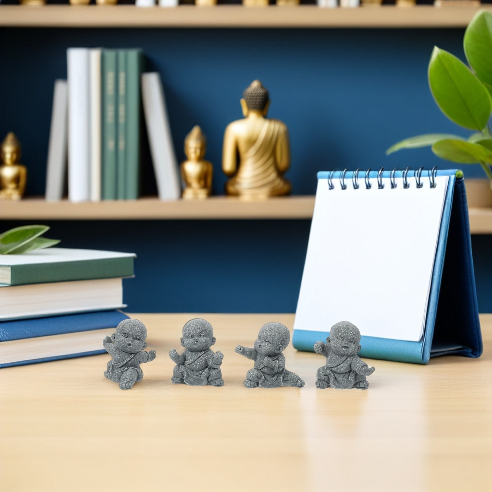 4Pcs Feng Shui Sandstone Baby  - Baby Bookshelf Small review and price