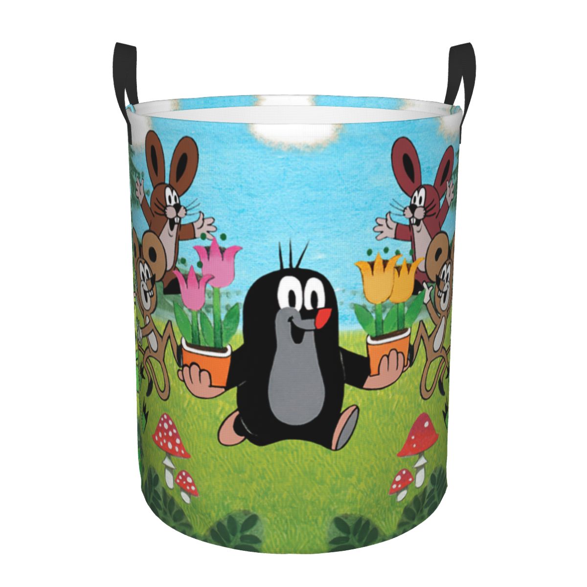 Happy Mole Laundry Basket Coll - Laundry Hamper Nursery review and price