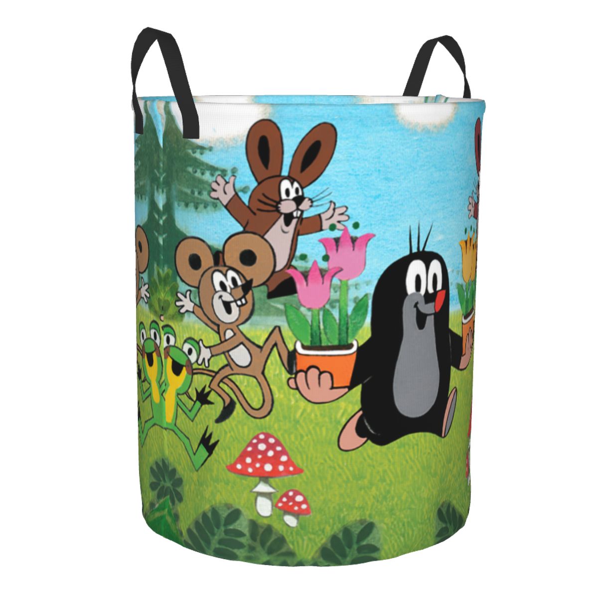 Happy Mole Laundry Basket Coll - Laundry Hamper Nursery review and price