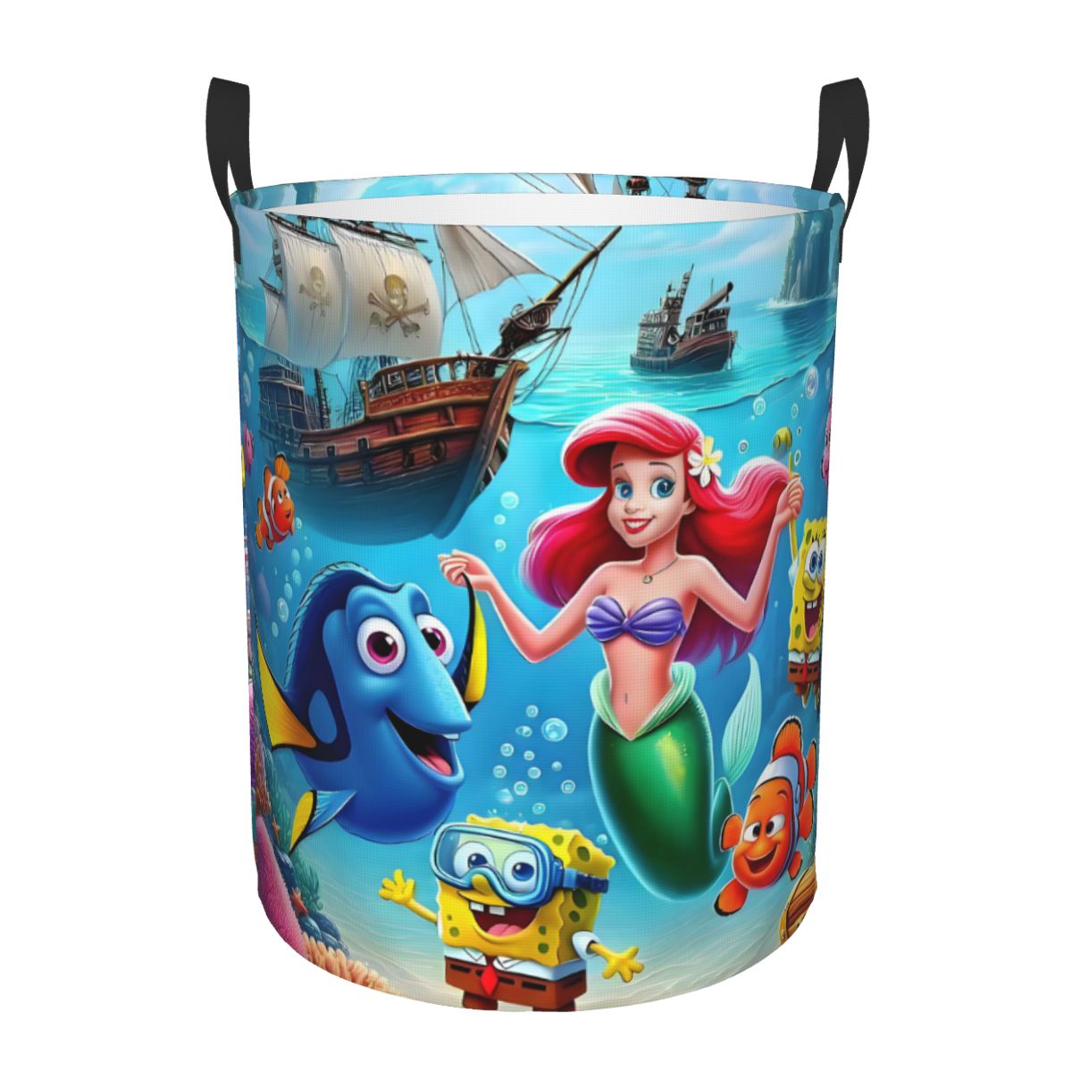 Litt Mermaid SpongeBob Finding - Laundry Hamper Nursery review and price