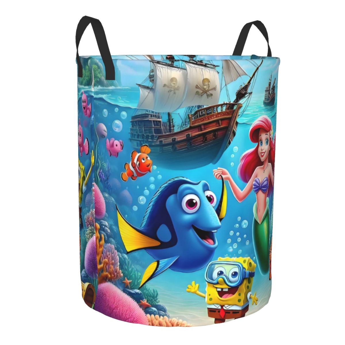 Litt Mermaid SpongeBob Finding - Laundry Hamper Nursery review and price