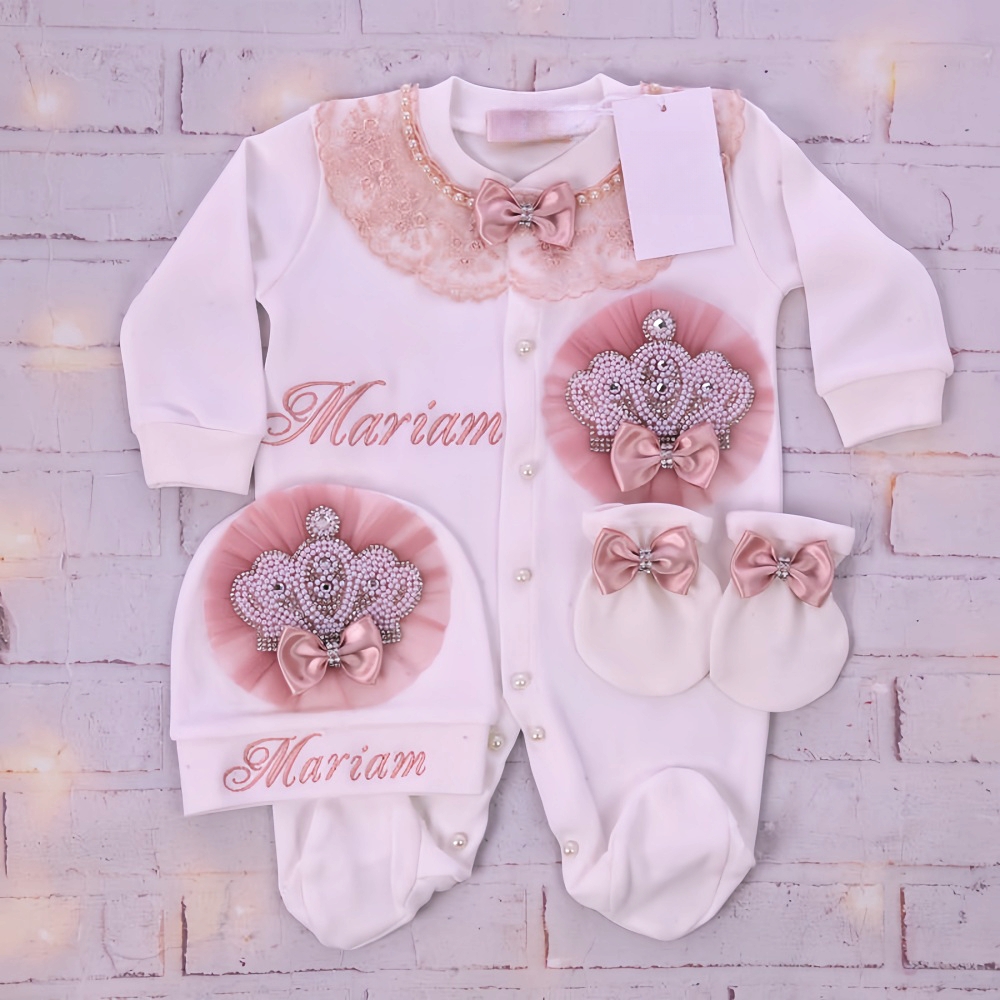 Dollbling Pearly Crown Onederf - Baby Nursery Outfits review and price