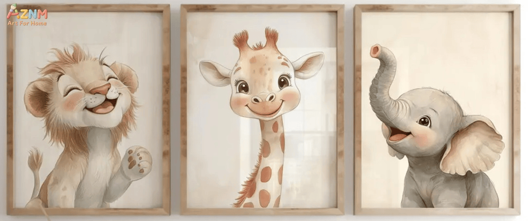 [2D Flat]1/3Pcs Canvas Poster( - Baby Nursery Prints review and price