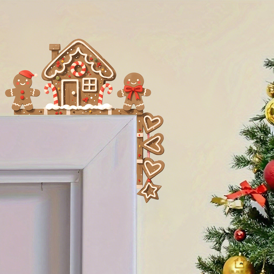 Gingerbread House & Man Christ - Baby Nursery Wall Stickers review and price