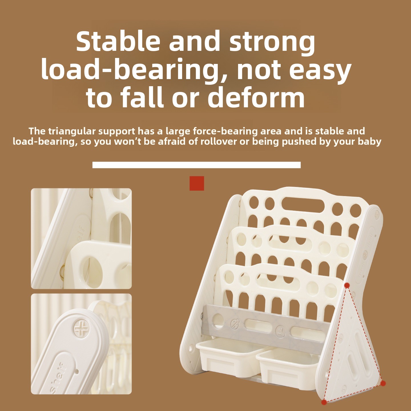 2-in-1 Kids Bookshelf Storage  - Baby Bookshelf Small review and price
