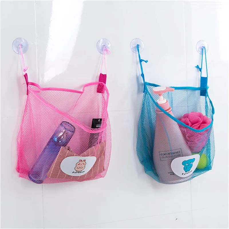 Baby Bathroom Mesh Bath Bag Ki - Storage Basket Fabric review and price
