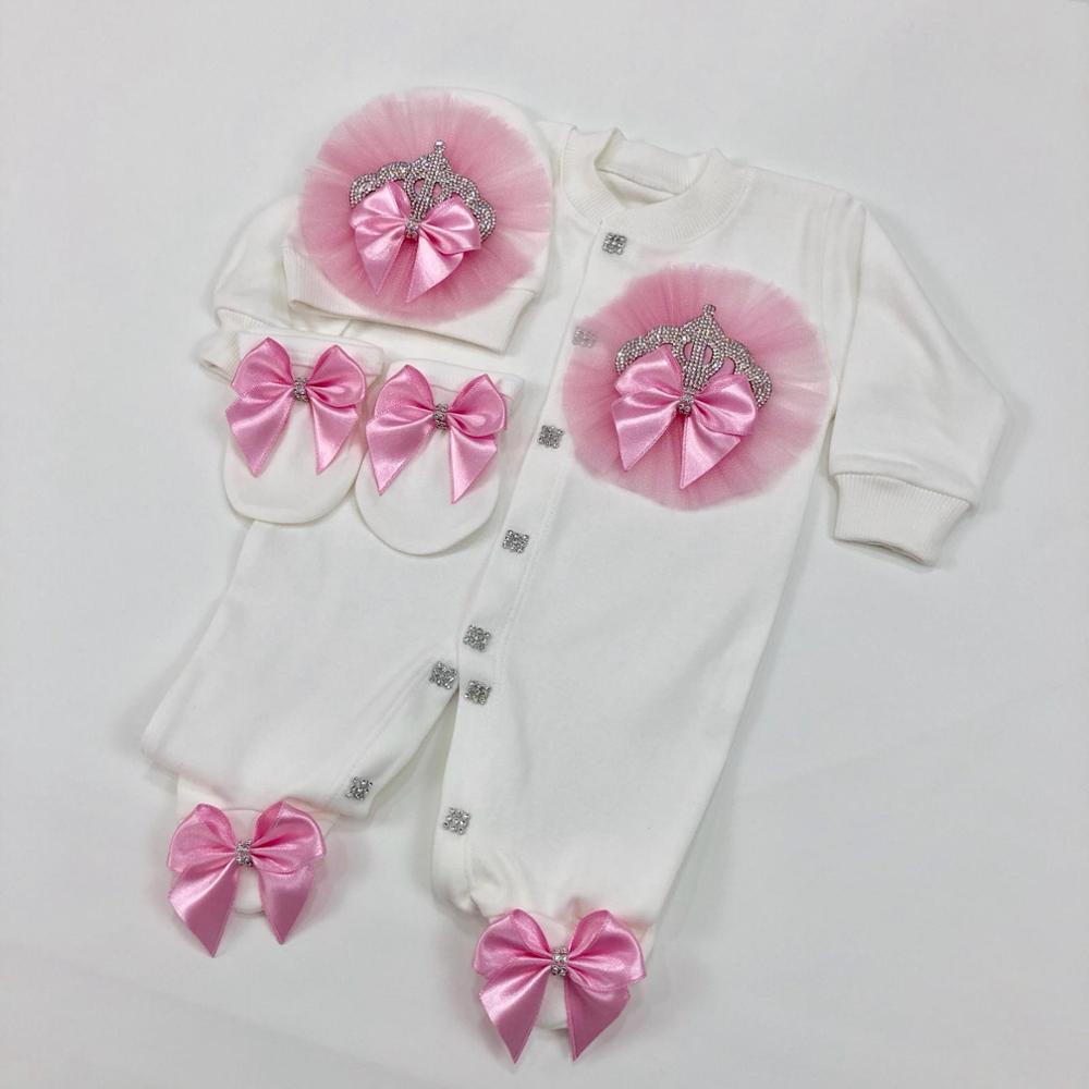 3pcs Newborn Baby Coming Home  - Baby Nursery Outfits review and price