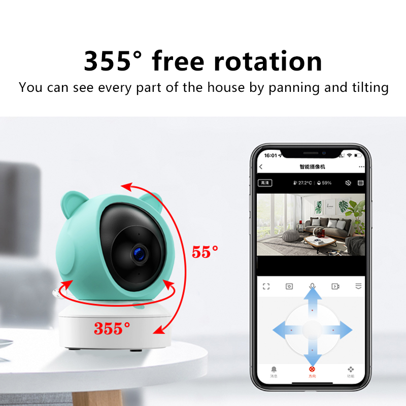 Danmini 1080P Baby Monitor Mob - Baby Nursery Camera review and price
