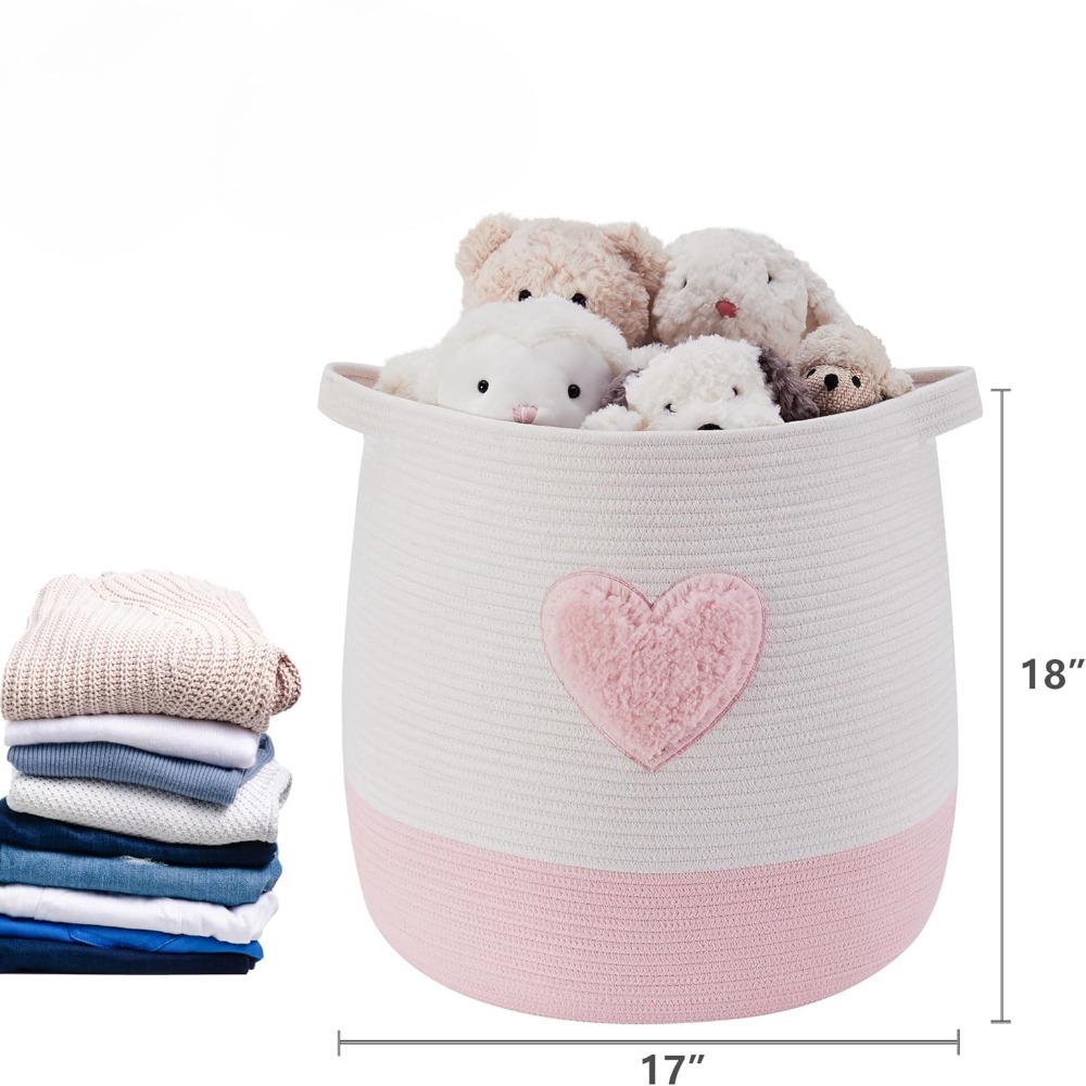 Pink Laundry Basket Hamper for - Laundry Hamper Nursery review and price