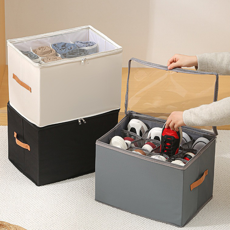 1Pcs Storage Bag Foldable Oxfo - Storage Basket Fabric review and price