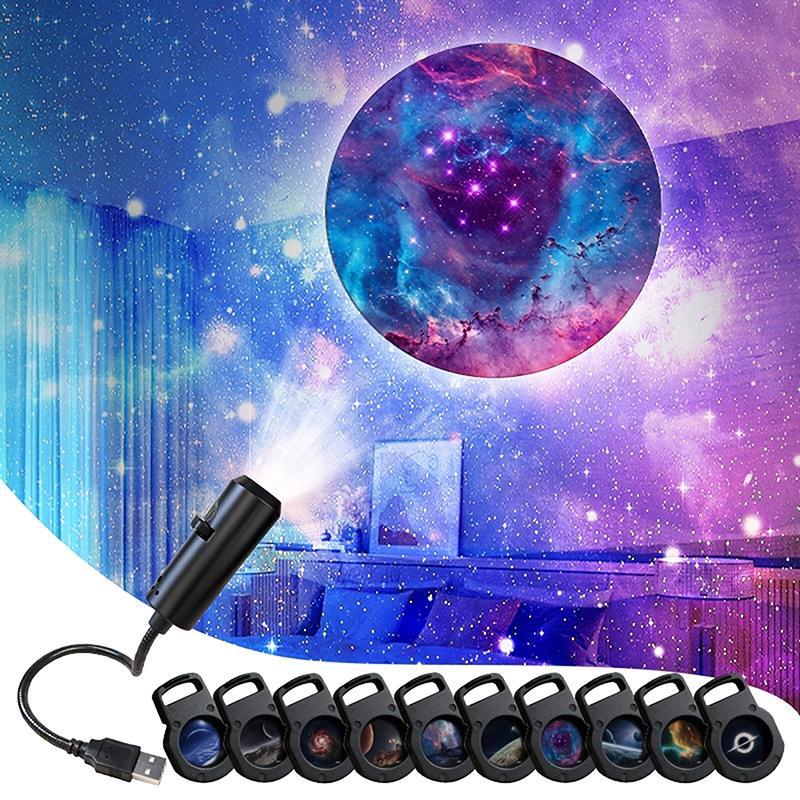 10‑in‑1 Galaxy Star Projector  - Night Light Projector Stars review and price