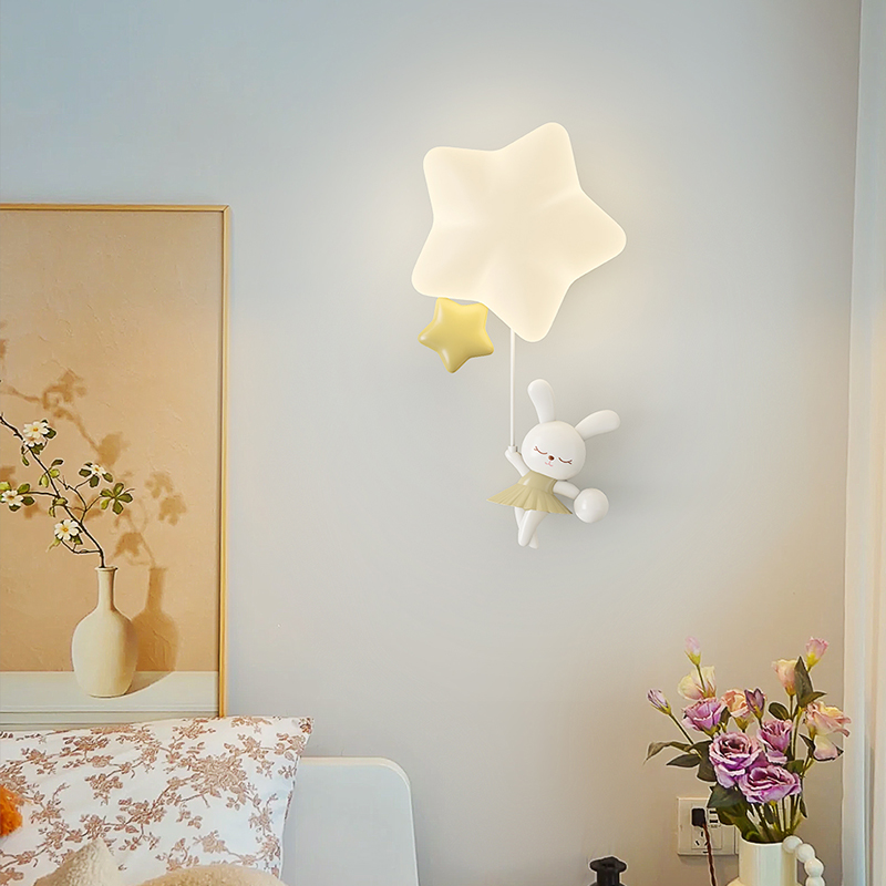 Romantic Star Wall Lamp For Nu - Baby Nursery Wall Lights review and price