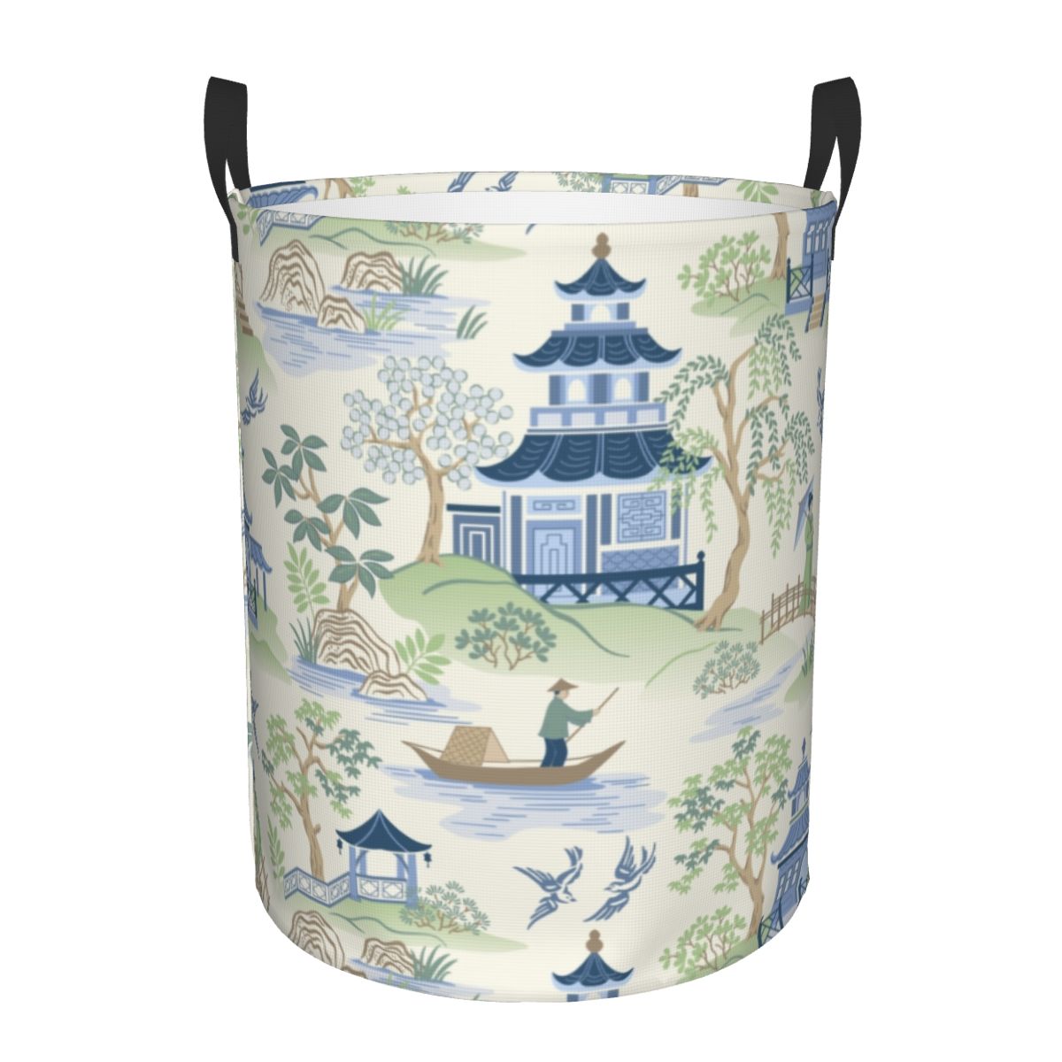 Custom Vintage Chinoiserie Wil - Laundry Hamper Nursery review and price