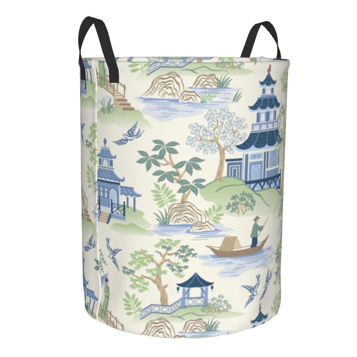 Custom Vintage Chinoiserie Wil - Laundry Hamper Nursery review and price