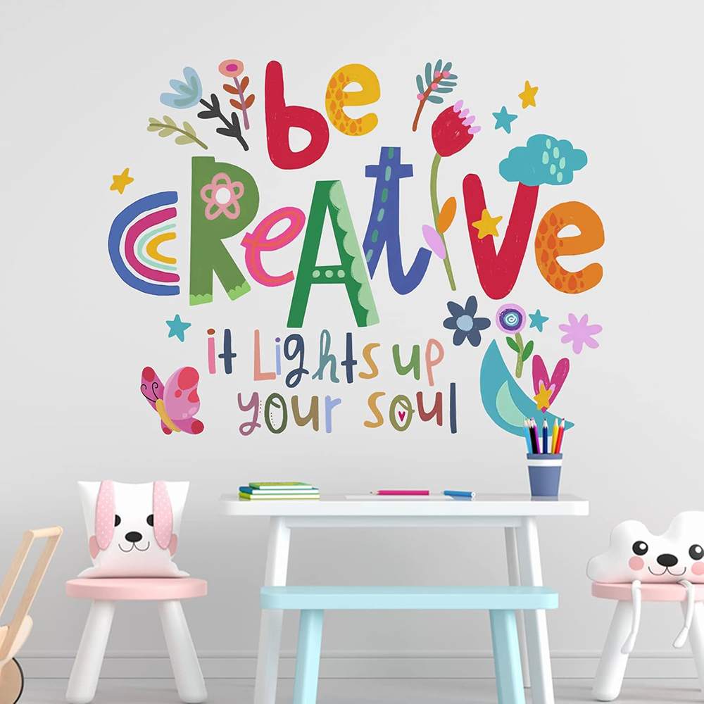 Be Creative Inspirational Quot - Baby Nursery Wall Stickers review and price