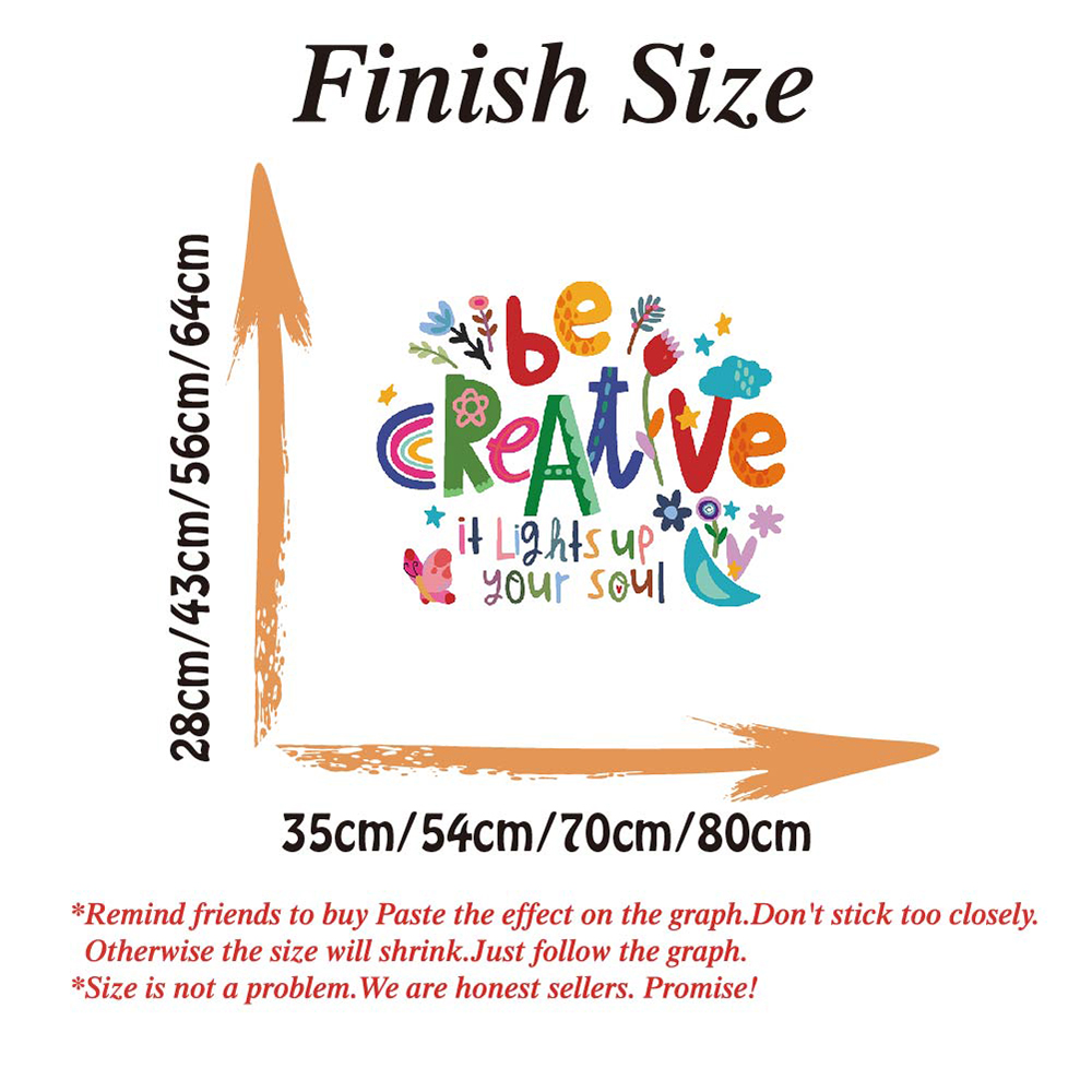 Be Creative Inspirational Quot - Baby Nursery Wall Stickers review and price