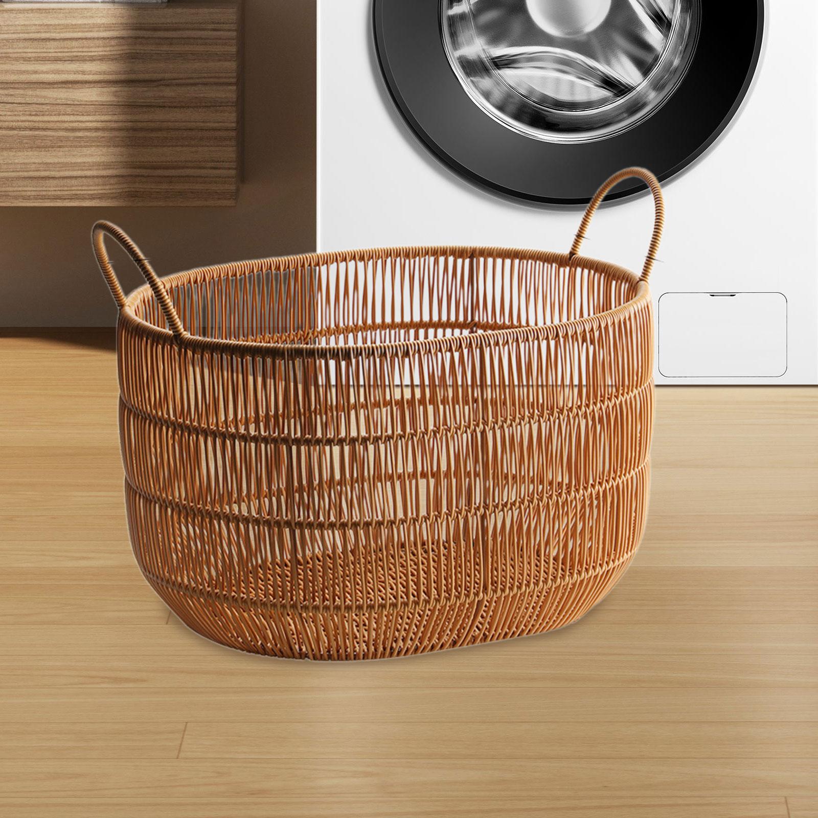 Woven Basket Clothes Hamper Mu - Laundry Hamper Nursery review and price