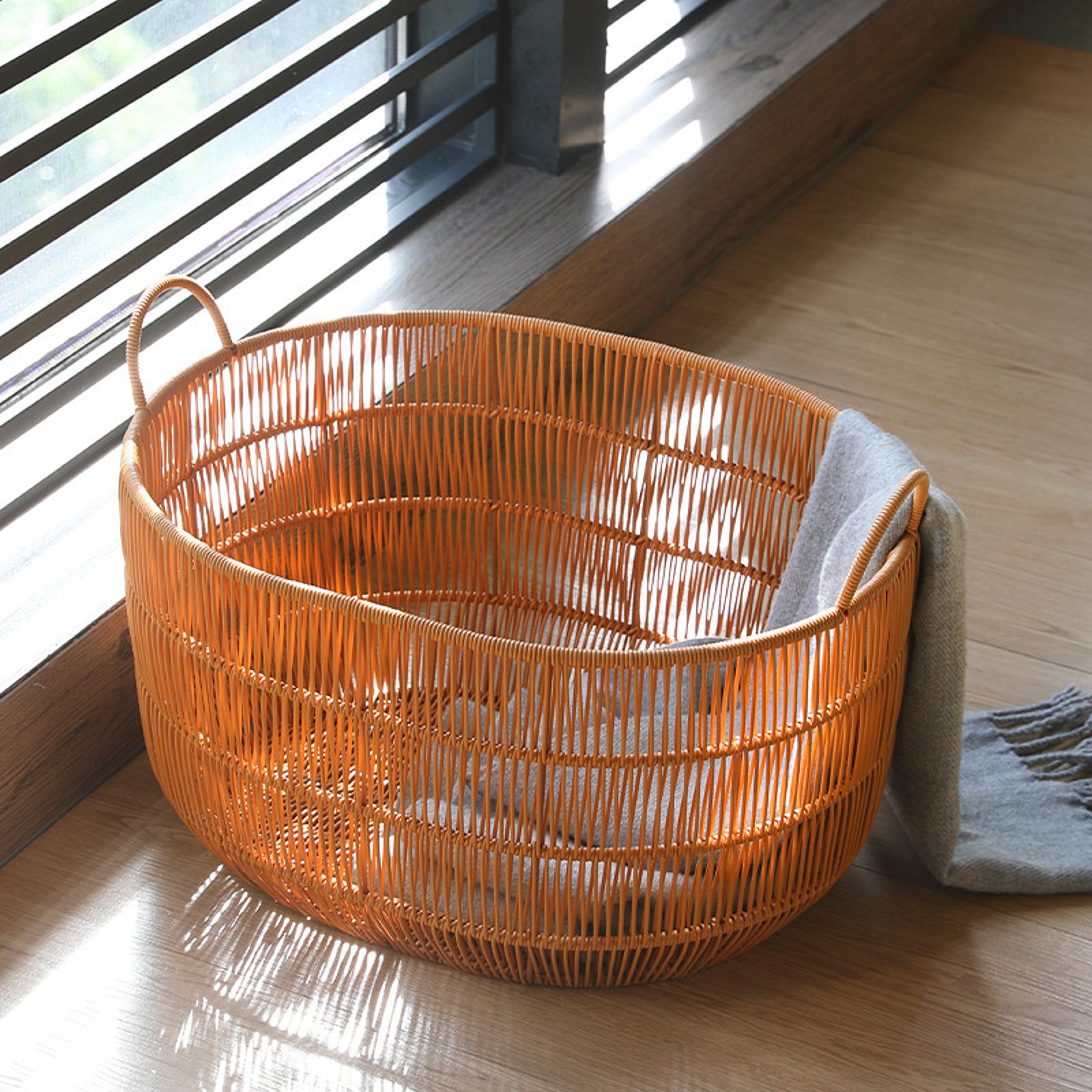 Woven Basket Clothes Hamper Mu - Laundry Hamper Nursery review and price