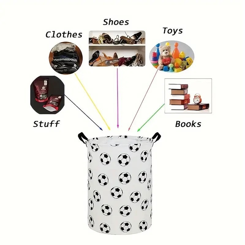 1pcs Large-capacity Household  - Storage Basket Fabric review and price