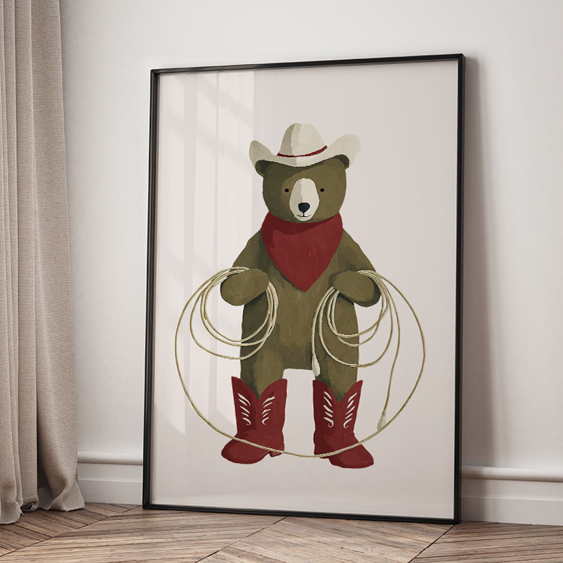 Funny Cartoon Animal Car Ballo - Baby Nursery Prints review and price