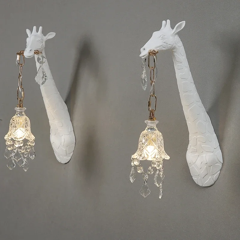 Nordic New Resin Giraffe LED W - Baby Nursery Wall Lights review and price