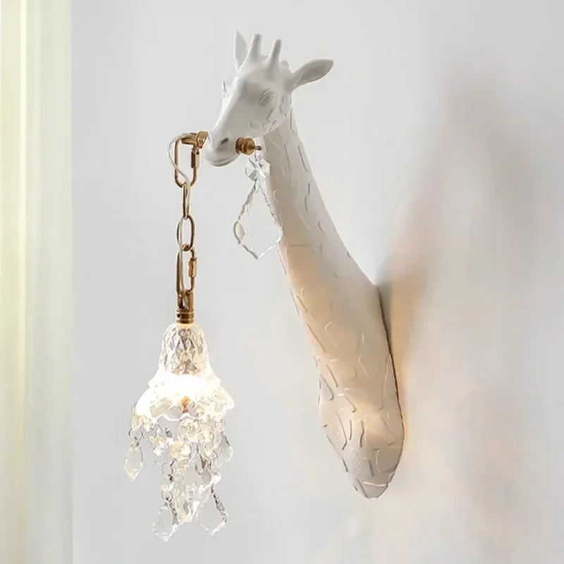 Nordic New Resin Giraffe LED W - Baby Nursery Wall Lights review and price