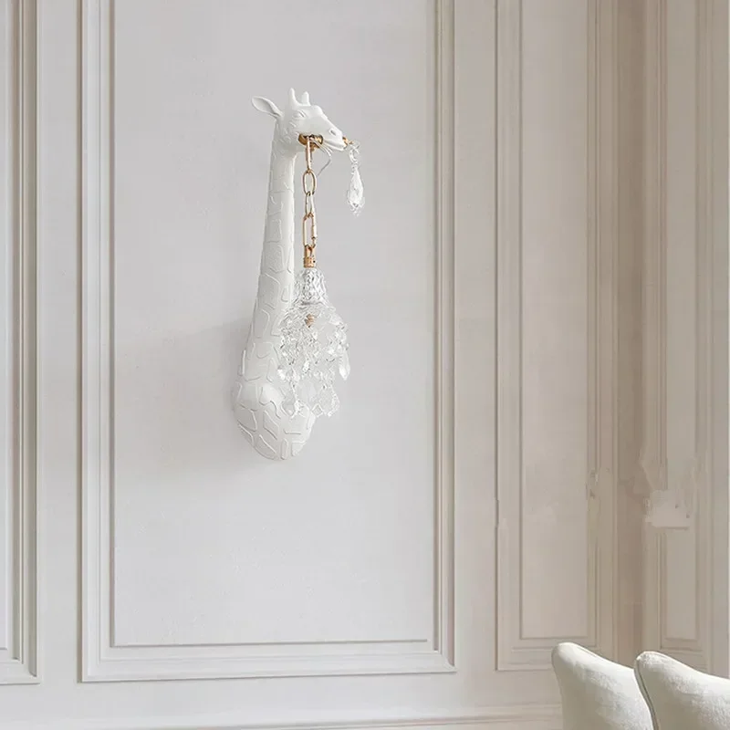 Nordic New Resin Giraffe LED W - Baby Nursery Wall Lights review and price