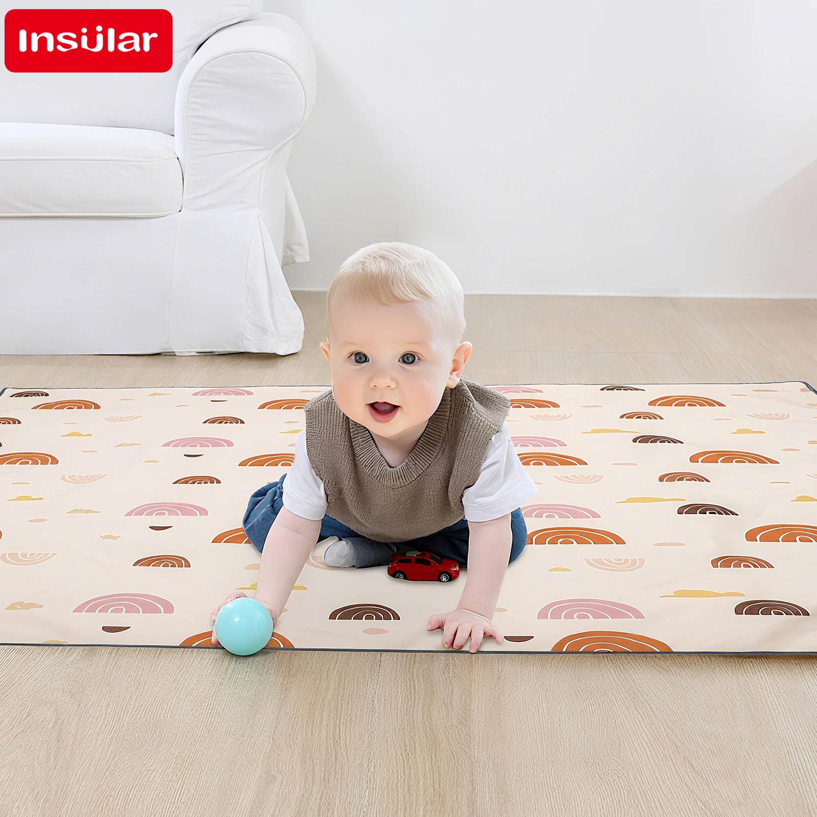 INSULAR Foldable Baby Play Mat - Baby Mattress Waterproof review and price