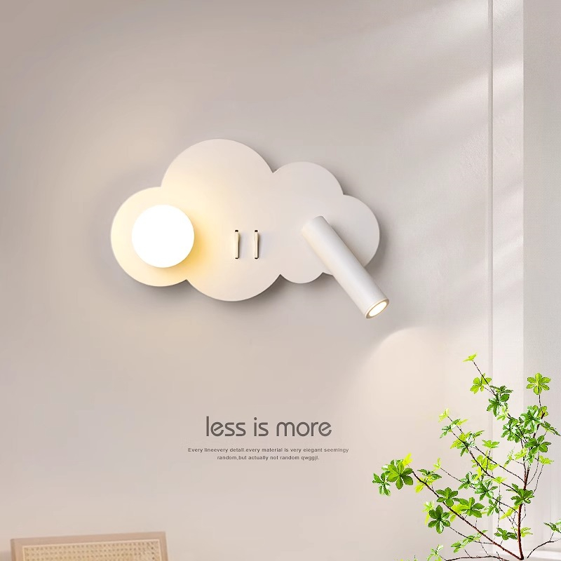 Cloud Bedroom Wall Lamp With S - Baby Nursery Wall Lights review and price