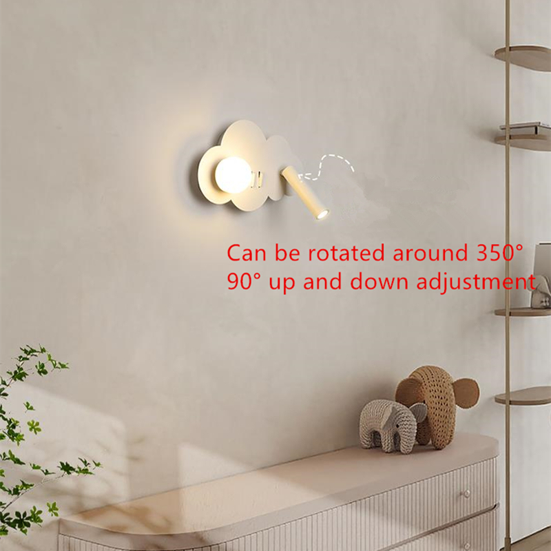Cloud Bedroom Wall Lamp With S - Baby Nursery Wall Lights review and price